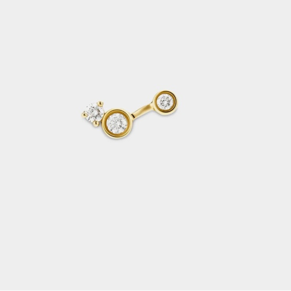Mejuri Celeste Triad Stud (Single)